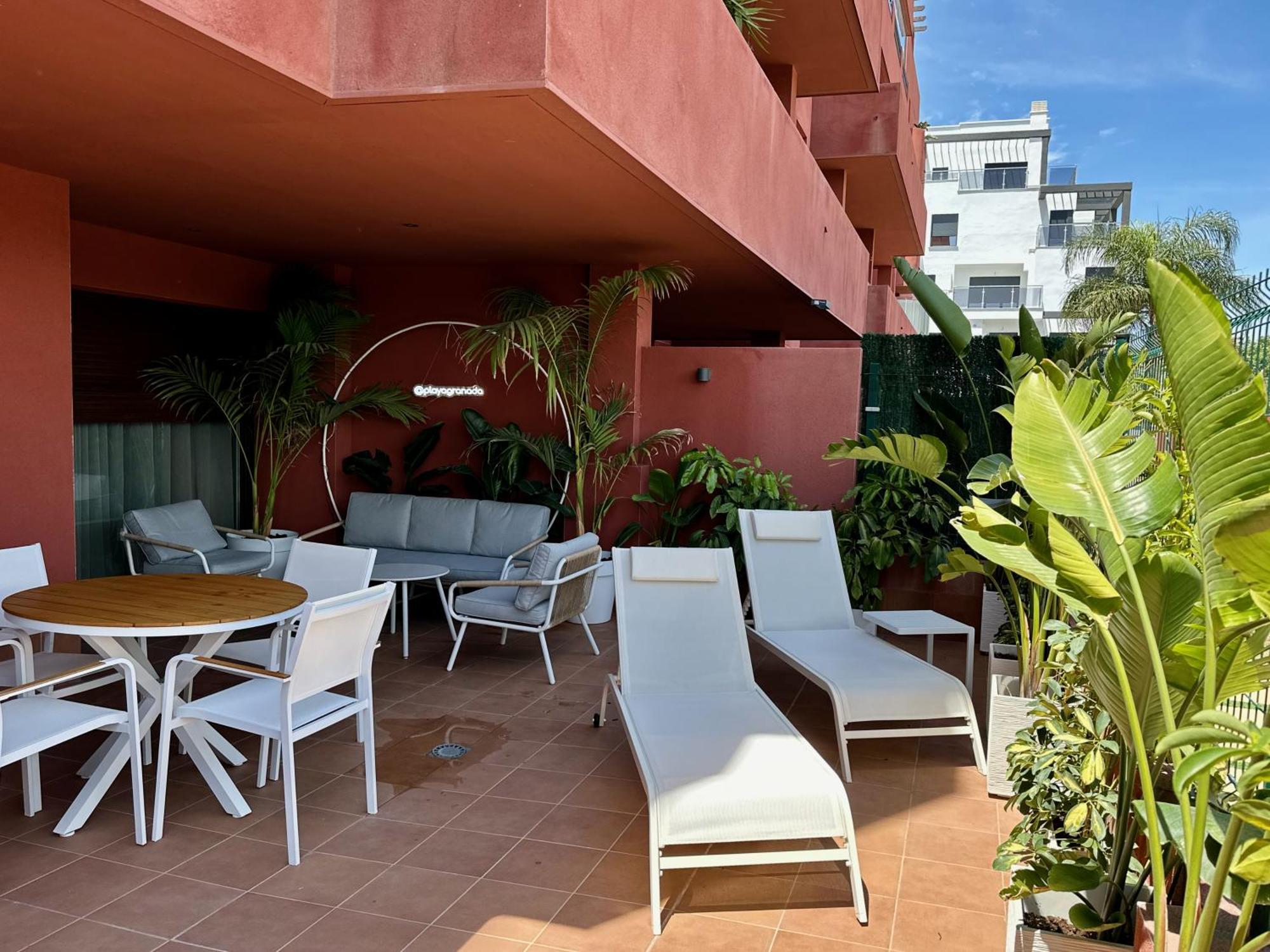 Playa Granada Golf Apartamentos con piscina y jacuzzi Motril Habitación foto